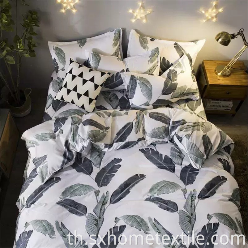 Simple Print Bedding Set 